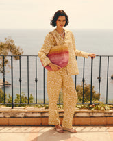 Printed Linen Belem Trousers |