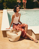 Borsa Fiji in Raffia Naturale |