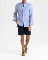 Pantaloni Corti Positano in Gabardina di Cotone |