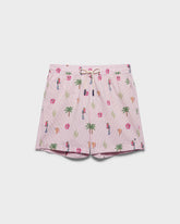 Printed Nylon Swim Shorts |