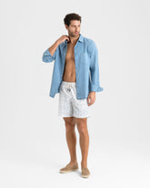 Printed Nylon Swim Shorts |