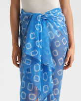 Sarong Calypso in Tie Dye Ikat |