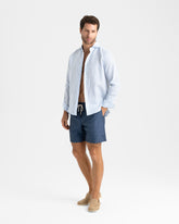 Natural Wool Blend Swim Shorts |