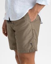 Natural Wool Blend Swim Shorts |