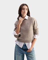 Cashmere Blend Lagoon Crew Neck |