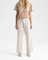 Raw Cotton Twill Sevilla Trousers |