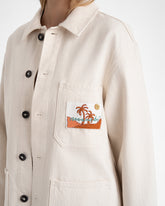 Raw Cotton Twill Ventana Overshirt |