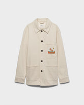 Raw Cotton Twill Ventana Overshirt |