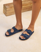 Sandali Nordic in Pelle Scamosciata |