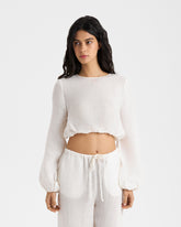 Camicia Paloma in Lino e Nylon |