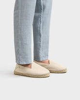 Coarse Woven Canvas Espadrilles |