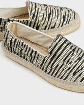 Espadrillas in Rafia Zebra |