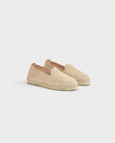 Suede Flat Espadrilles |