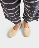 Suede Flat Espadrilles |