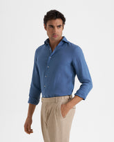 Camicia Posillipo In Lino Tinto Capo |