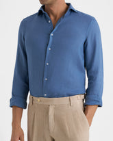 Camicia Posillipo In Lino Tinto Capo |