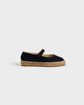 Suede Mary Jane Espadrilles |