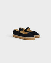 Suede Mary Jane Espadrilles |