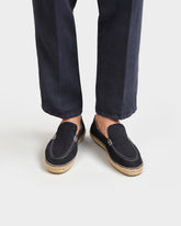 Mocassini Espadrillas Traveler in Pelle Scamosciata |