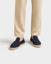 Suede Traveler Loafers Espadrilles |