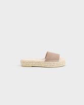 Sandali a Fascia in Pelle Scamosciata |
