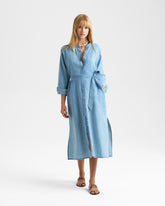Abito Serene in Chambray Misto Lino |