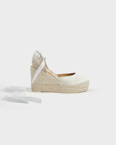 Espadrillas con Zeppa in Raso |