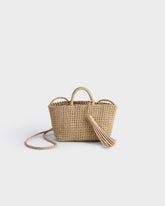 Borsa Edward Mini in Pelle Intrecciata |
