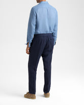 Woven Linen Portofino Trousers |