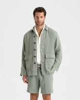 Woven Linen Sahara Linen Jacket |