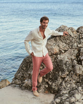 Woven Linen Milano Trousers |