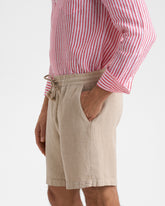 Woven Linen Malibu Shorts |