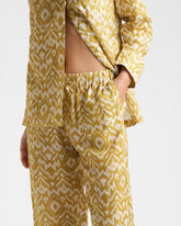 Printed Linen Belem Trousers |