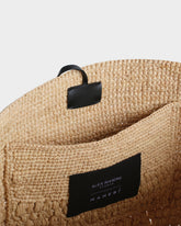 Borsa Cassie in Rafia Naturale |
