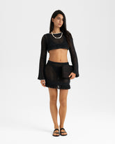 Cotton Crochet Giglio Top |