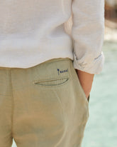 Pantaloni Corti Positano in Lino |