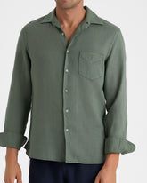 Washed Linen Panama Shirt |