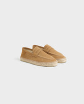 Suede Loafers Espadrilles |