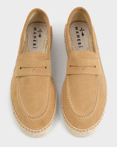 Suede Loafers Espadrilles |