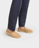 Suede Traveler Loafers Espadrilles |