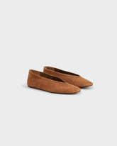 Camille Suede Ballet Flats |