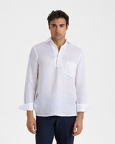 Linen Nassau Polo Shirt |