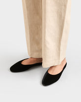 Mules Alex in Silk Velvet |