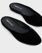 Mules Alex in Silk Velvet |