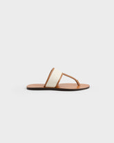Sandali Be Infradito Canvas e Pelle |