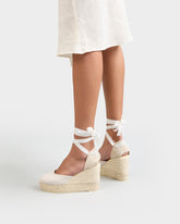 Soft Suede Wedge Espadrilles |