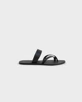 Mia Slide Leather Sandals |
