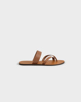 Mia Slide Leather Sandals |