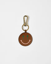 Leather Smile Keyring |