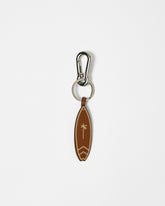 Leather Surf Keyring |